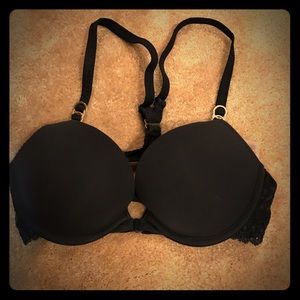 Stella McCartney black bra size 32C front closing